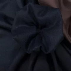 Velour cashmere flannel double face
