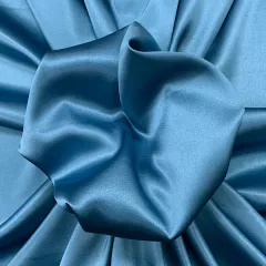 Silk crepe satin elastic