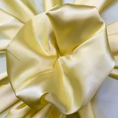 Silk crepe satin elastic