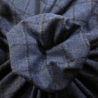Cashmere, mohair and wool flannel