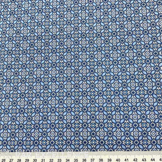 Cotton twill with fancy print