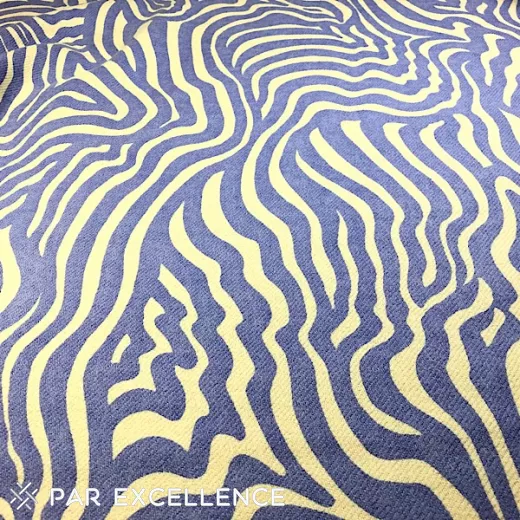 Wool diagonal with fancy print