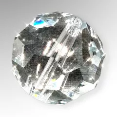 Cut crystal bead