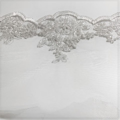 Fancy embroidered border